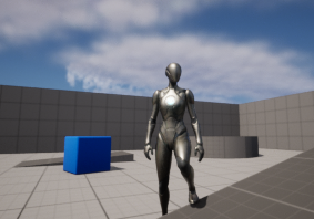 UE5添加第三人称模式，加载小白人