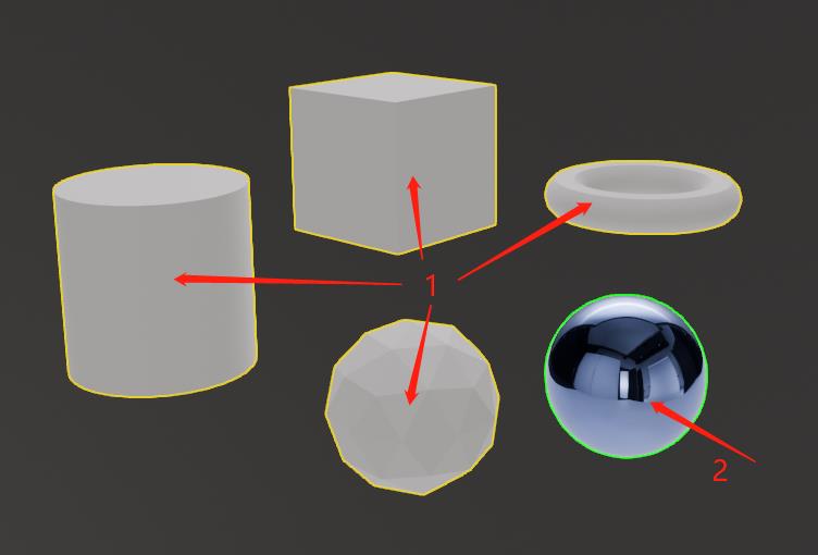 Blender如何多个模型批量赋予材质球