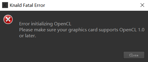 一些奇葩操作导致的OpenCL初始化失败